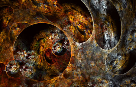 Color of waving smoke in the abstract background. Illustration wave design. Modern glowing shape design. Energetic Light Tracks and effects. Luminous shining neon lights cosmic abstractの写真素材