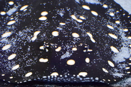 River ray, White-blotched river stingray, Potamotrygon leopoldi. Black diamond stingray. Marine...