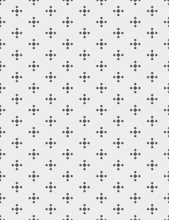 Seamless vector pattern. Modern stylish texture. Repeating geometric tiles with dotted elementsの写真素材