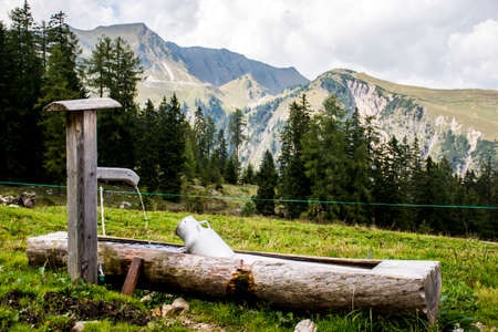 Seekaralm Achensee in Austria mountain idyll.の写真素材