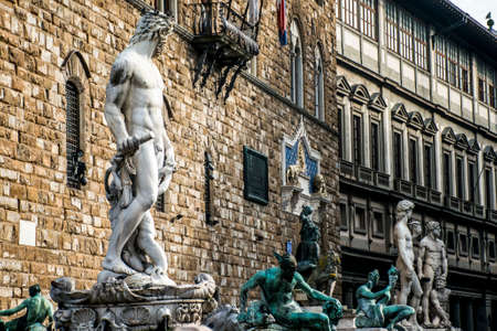 Florence capital city of the Italian region of Tuscanyの写真素材