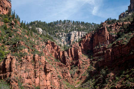 Grand Canyon National Park USA North rim hiking 6の写真素材