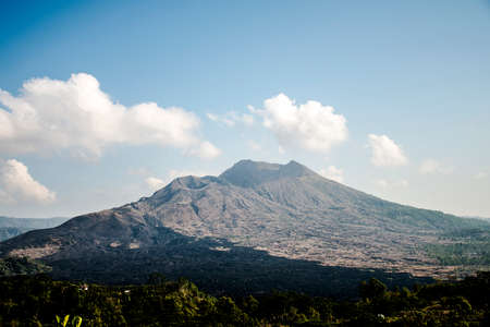 Bali Indonesia hiking big active volcano Batur Gunung 4の写真素材