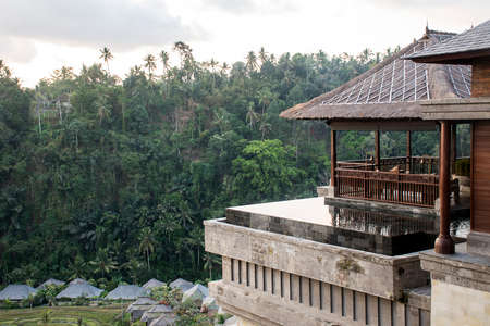 Bali Indonesia Mandapa Ritz Carlton Reserve Hotel 6 Stars 08.10.2015のeditorial素材