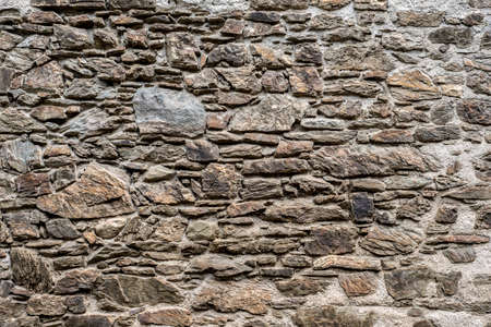 Abstract background old vintage brick wall pattern closeup macroの写真素材