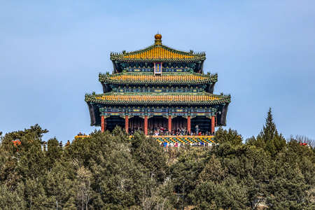 24.02.2019 Bejing China - The Forbidden City is the Chinese imperial palace from the Ming Dynastyのeditorial素材