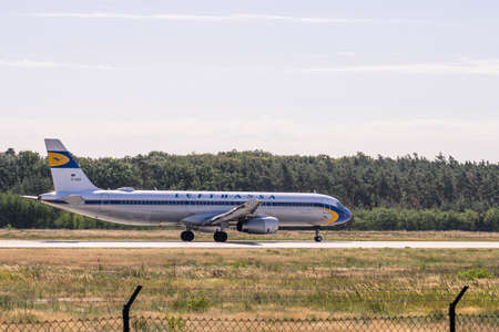 FRANKFURT GERMANY 11.08.2019 Lufthansa AIRLINES D-AIDV Airbus A321-231 take off at fraport airport