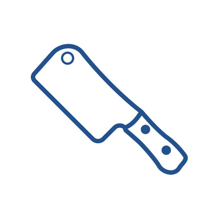 knife icon design, flat style trendy collectionのイラスト素材