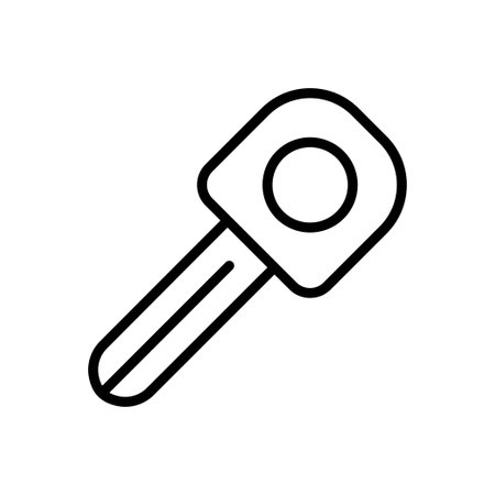 motorcycle lock icon collection, trendy styleのイラスト素材