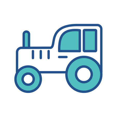 HEAVY EQUIPMENT icon design, flat style icon collectionのイラスト素材