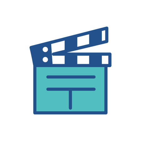 CLAPPER icon collection, trendy styleのイラスト素材