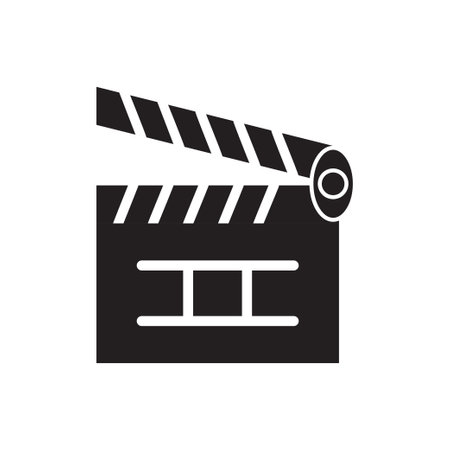 CLAPPER icon collection, trendy styleのイラスト素材