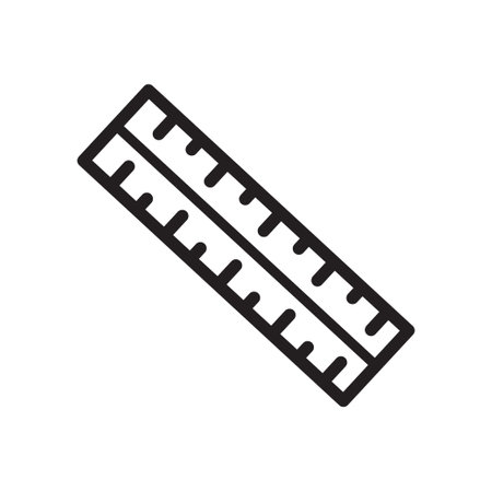 RULERS icon collection, trendy styleのイラスト素材