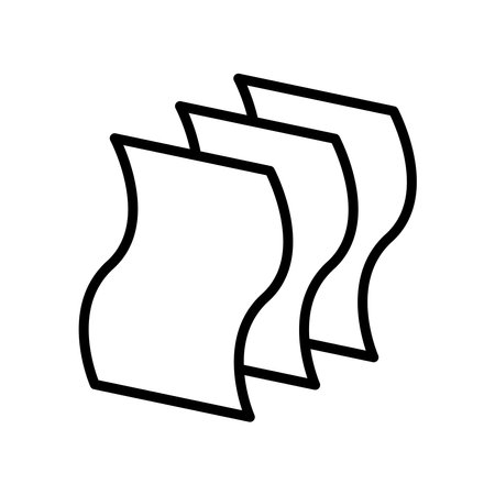 paper , icon, flat, design, vector, illustrations, Graphic Design, education, style, trendy, collectionsのイラスト素材