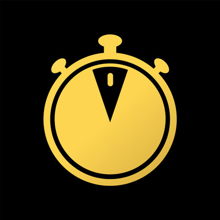 stopwatch, icon, flat, design, vector, illustrations, education, style, trendy, collectionsのイラスト素材