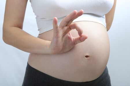 Healthy pregnancyの写真素材