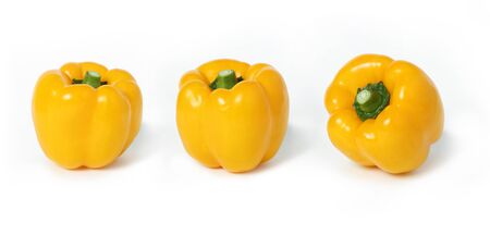 Sweet Pepper isolated on a white background with shadow