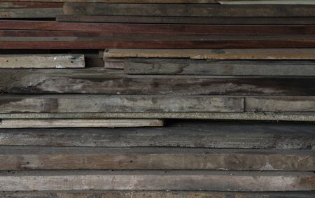 Cross section of Old wooden backgroundの写真素材