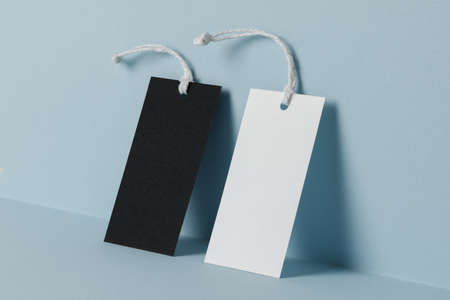 Clothes Label Tag mockup template