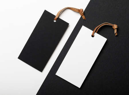 Clothes Label Tag mockup template