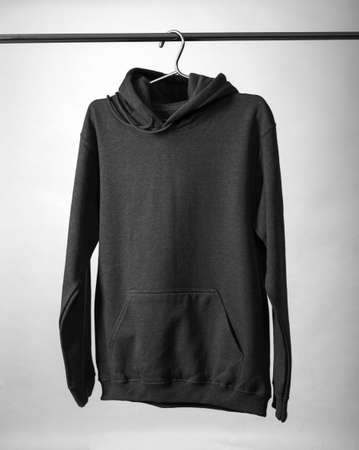 Front view of hoodie mockup template isolatedの写真素材