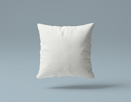 Square Pillow Mockupの写真素材