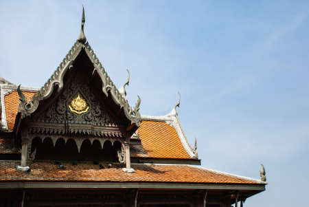 Santichaiprakan Royal Pavilion is built on an area of 123 54 sq m , and located within the project area of the renovation of Phra Sumen Fort and the redevelopment of the surrounding areas as a public park  The royal pavilion is simple in design, made of wのeditorial素材