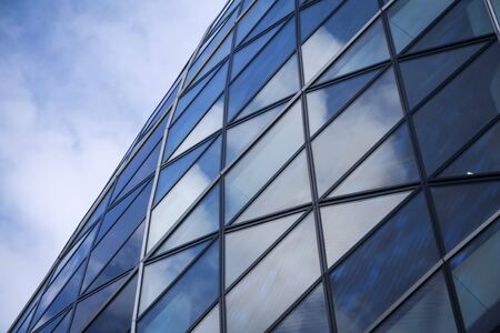 iconic architecture 30 st mary axe skyscraper in londons city sometimes called the gherkin のeditorial素材