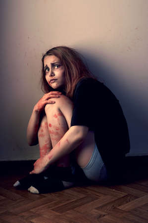 Mentally unbalanced woman prone to violence