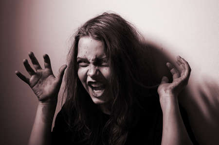 Girl possessed by a demon. In Conspiracy With Satan