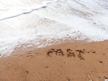 Forget the pastの写真素材