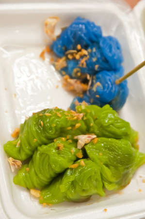 Thai dessert Thai call kaw-kreab-pak-mor