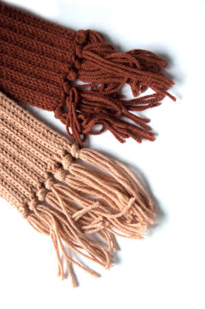 Scarf isolated on white backgroundの写真素材