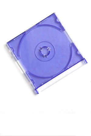 blue box for mini cdの写真素材