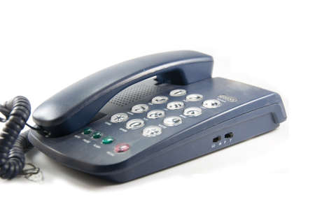 Telephone in your office. Isolated of Telephoneの写真素材