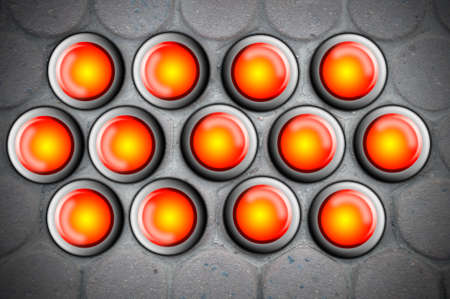 many button for design