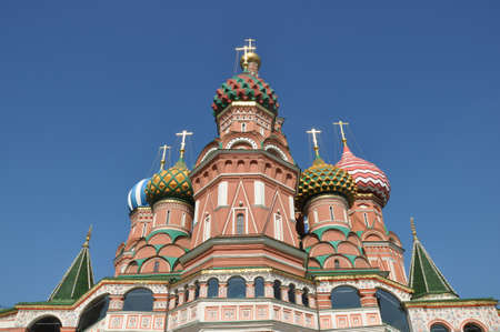 St  Basil s Cathedral  Moscow  Russia  の写真素材