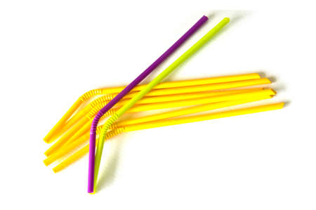 drinking straws for partyの写真素材