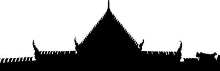  roof templeの写真素材