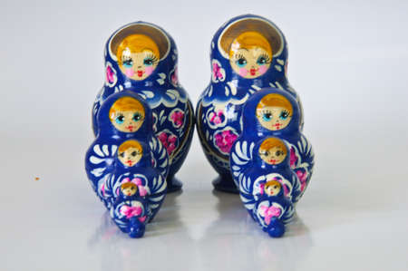 Russian national souvenir - matryoshkaの写真素材