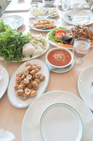 Vietnamese food style ; Naemnuengの写真素材