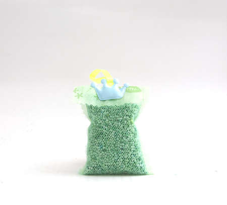 Thai freshener  in net bag for laundryの写真素材