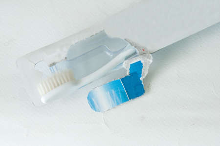 new Tooth-brush in productの写真素材