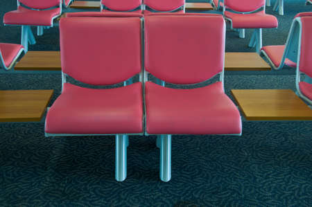 Waiting lounge in an airport.の写真素材