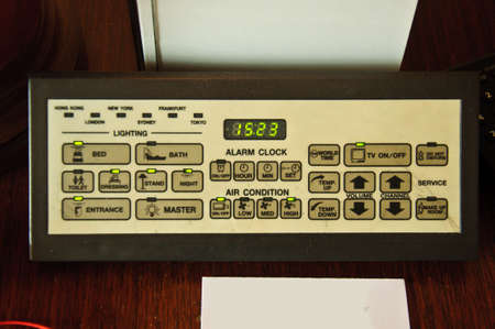 control electric appliances in roomの写真素材