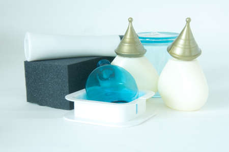 Set of stuff for cleaningの写真素材