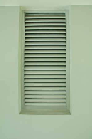 Ventilation door on a wall at homeの写真素材