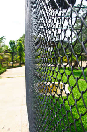The metal birdcage zooの写真素材