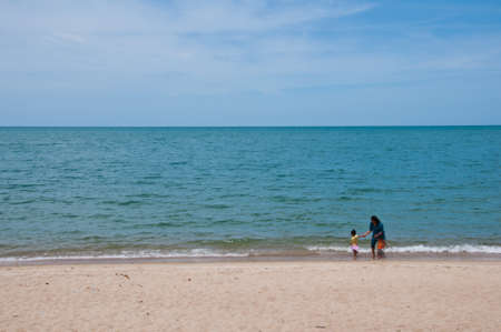 Children Playing with Beach