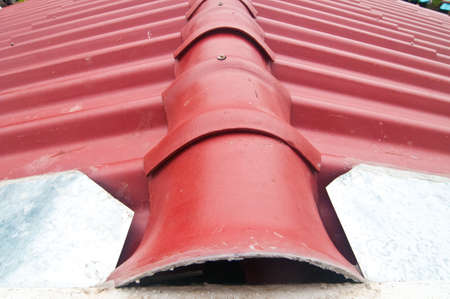 The red tile roof.の写真素材